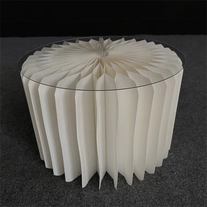 Paper Flower Cylinder Wedding & Dessert Table Decor