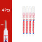 Waterproof Long-Head Deep-Hole Marker Pens 20mm Tip — Permanent Oil Ink for Metal, Wood & Carpentry (Black, Blue, Red, Green)
