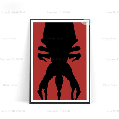 NT1464 Mass Effect Poster Minimalist Classic Game Gift Posters And Prints Wall Art Picture Canvas Painting For Home Room Decor