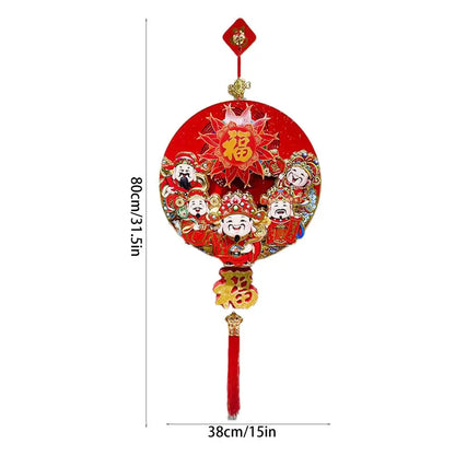 Lunar New Year Snake Hanging Decoration, 80 x 38cm
