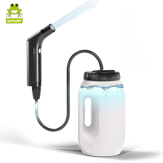 2.5L Portable Rechargeable Electric Bidet Sprayer – Handheld Shataf for Personal Hygiene, Travel & Camping