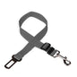 Adjustable Pet Seat Belt for Dogs & Cats 17.7–28.3 in (45–72 cm) Nylon Car Safety Restraint with Quick-Release Clip