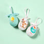 3 Pcs Easter Eggs Bunny Easter Decoration Basket 7 Cm Foam Eggs Home Decor Festoons Hen Party Room Deco Easter Decoration 2024