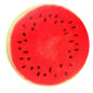 Round Fruit Print Chair Cushion 13 x 13 in (33 x 33 cm) - Memory Foam Seat Pad, Removable Washable Cover for Dining, Garden, Outdoor