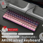 68-Key Compact Mechanical Gaming Keyboard — Hot-Swap ABS Keycaps, Wired / 2.4G Wireless / Bluetooth