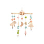 Wooden Baby Rattle Crib Mobile Holder for Newborns