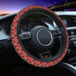Kawaii Manga Steering Wheel Cover Soft Universal Fit 37-38 cm (14.5-15 in) Car Protector