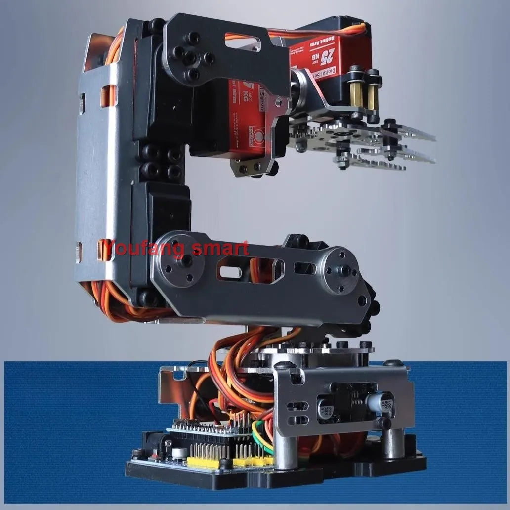 YoufangSmart 6-DOF Robotic Arm Kit with Claw