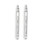 Metallic Brush Marker Pen (1 or 2-Pack) – Gold & Silver Permanent Metallic Ink for Crafts, Scrapbooking & Manga (14 cm / 5.5 in)