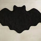 VIKAMA Halloween Black Spider Rug Anti-Slip Mat, Suitable for Bathrooms, Festive Halloween Decor Rug