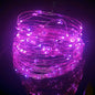 USB Powered Silver Wire Fairy Lights - Waterproof LED String Lights (1–20 m / 3.3–65.6 ft) Warm White Multicolor for Christmas, Wedding & Party