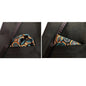 41 Colors 25 x 25 cm (9.8 x 9.8 in) Men's Pocket Square Handkerchief - Paisley, Dot & Stripe Wedding Hanky