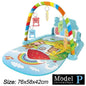 Baby Fitness Play Gym with Music & Piano Mat
