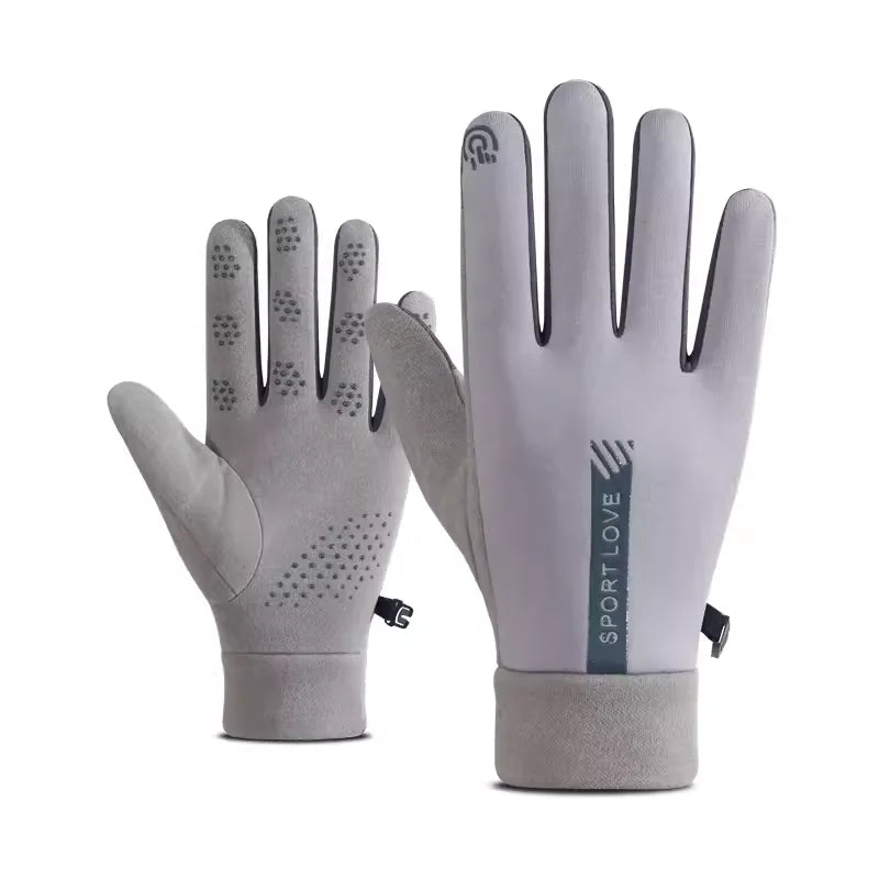 Women's Waterproof Winter Cycling Gloves - Windproof Anti-Slip Warm Outdoor Sports Gloves
