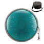 13-Inch (32 cm) 15-Note D-Tone Steel Tongue Drum Glucophone Handpan Percussion