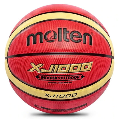 Official PU Basketball — Indoor/Outdoor Training, Sizes 5/6/7