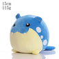 Pikachu & Friends 8 in (20 cm) Plush Stuffed Animal — Pikachu Charmander Squirtle Bulbasaur Eevee Scorbunny Gengar Snorlax Christmas Gift