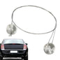 Car Emblem Removal Tool 11.8 in (30 cm) No-Scratch Auto Badge and Logo Pry Tool Polymer Trim Remover