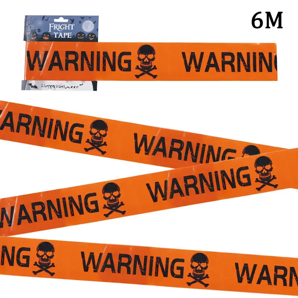Halloween Caution Tape Warning Decoration