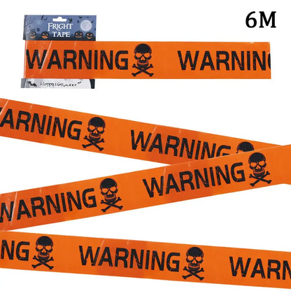 Halloween Caution Tape Warning Decoration