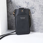 Solid Color Minimalist Shoulder Crossbody Phone Bag – Women's Card & Driver's License Wallet