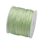 50 Yards 0.8mm Braided Nylon Cord – Durable Satin String for Jewelry Making, Beading, Macrame, Chinese Knot & DIY Crafts
