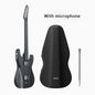Smart Hybrid Portable Guitar – Pain-Free Silicone Strings, 9 Instrument Sounds (Electric, Acoustic, Bass, Ukulele), Built-in Speaker & Mic, MIDI Controller, 13,500mAh Battery