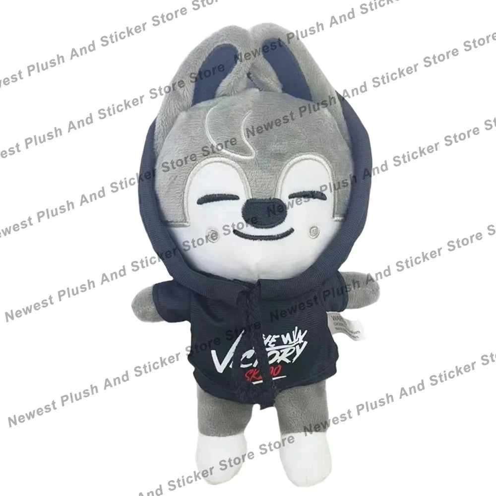 Kawaii 23 cm (9.1 in) Plush Stuffed Animal, Cute Cartoon Companion Toy & Room Decor Gift
