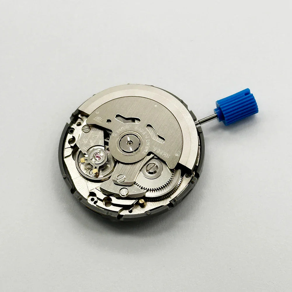 Automatic Self-Winding 24-Jewel Watch Movement with Date at 3:00 — High Accuracy Replacement for Mod Watches