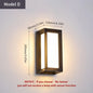 LED Outdoor Wall Light with Radar Motion Sensor - Waterproof Modern Porch & Garden Lamp AC85-265V