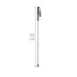 Ultra-Light Carbon Fiber Folding Trekking Poles - Collapsible Anti-Shock Hiking & Nordic Walking Sticks (110/120/130 cm | 43.3/47.2/51.2 in)