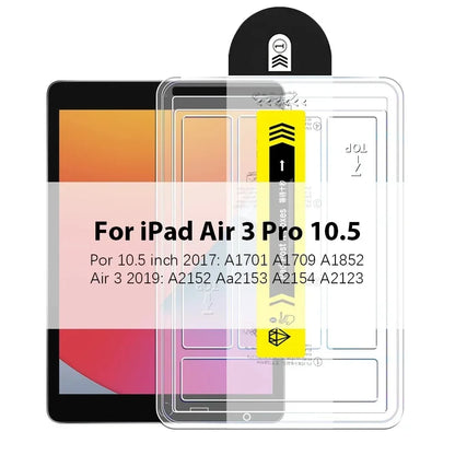 Tempered Glass Screen Protector for iPad — Compatible with iPad Pro 12.9, iPad Pro 11, iPad Air & iPad Mini — 1 Pack