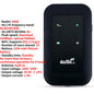 4G LTE Pocket WiFi Router 150Mbps Portable MiFi Hotspot with SIM Slot, 2100mAh Battery for Travel Home Office RV