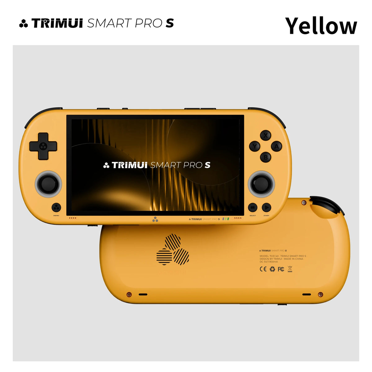 TRIMUI Smart Pro S Handheld Game Console - 4.96" 720p IPS, TMR Hall Joysticks, Active Cooling, 5000mAh, 6 Colors