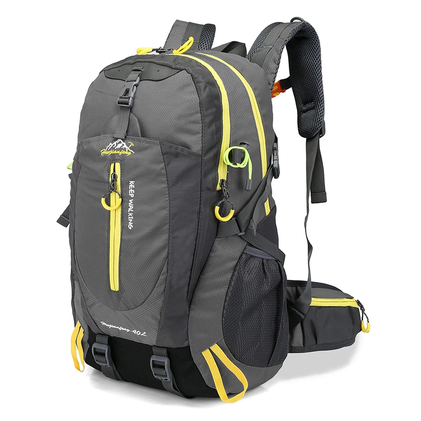 40L Water-Resistant Travel Backpack - Lightweight Hiking & Camping Daypack for Men and Women