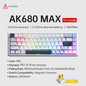 68-Key Hot-Swappable Mechanical Bluetooth & USB Compact Gaming Keyboard with RGB Backlight