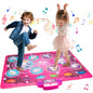 Dancing Blanket Kids Electronic Dance Mat Kid Floor Music Blanket Double Players Mode with 9 Levels Educational Toys Kids Gifts
