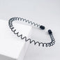 3/6-Pack Anti-Slip Hair Hoops Headbands Korean Style Invisible Sports Hair Clips for Women & Men