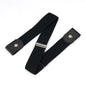 Canvas Elastic No-Buckle Adjustable Belt for Jeans – Invisible Waistband 33–45in (85–115cm) for Women & Men