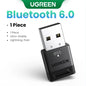 USB Bluetooth 6.0 Adapter Dongle for PC Windows 11/10/8.1 - Receiver & Transmitter for Keyboard & Mouse