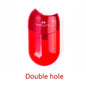 Double and Single Hole Transparent Pencil Sharpener - Creative School Stationery for Kids & Students