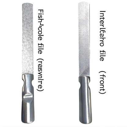 Stainless Steel Double-Sided Nail File