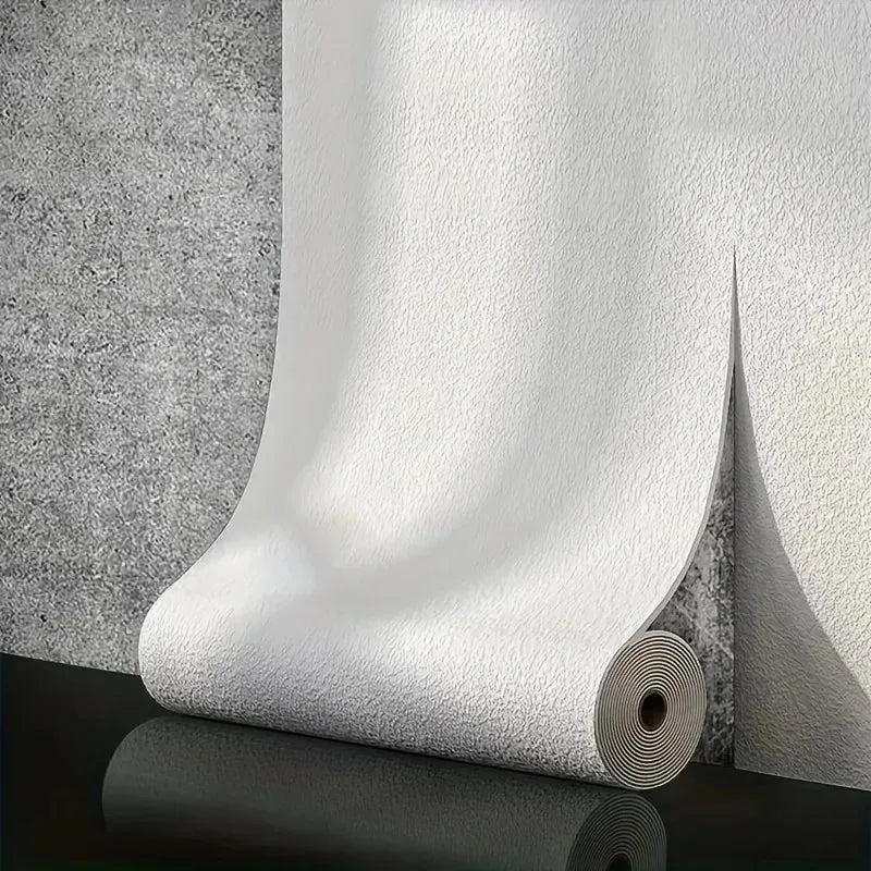 50cm Self-Adhesive Foam Wall Panel Wide 3D Linen PVC Texture Waterproof Soundproof Removable for Living Room Bedroom Home Decor