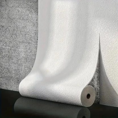 50cm Self-Adhesive Foam Wall Panel Wide 3D Linen PVC Texture Waterproof Soundproof Removable for Living Room Bedroom Home Decor