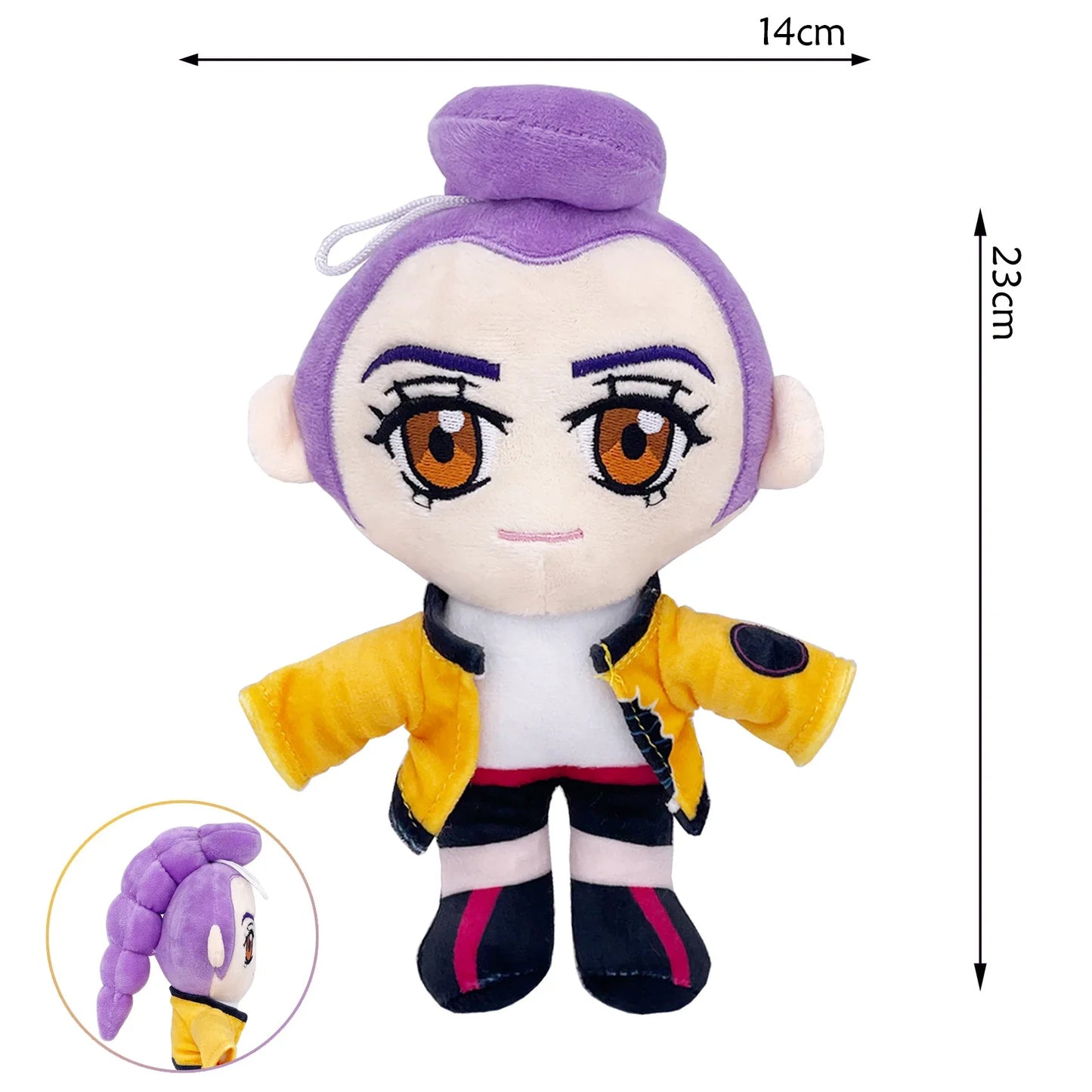 Anime K-Pop Demon Hunter Plush Doll Rumi Mira Zoey Girl Group Plush Figure Fan Gift Desk Decoration