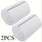 Reusable Mesh Shoe Washing Bag with Zipper - Protective Laundry Bag for Sneakers & Sports Shoes