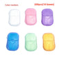 200/100PCS Travel Soap Paper Disposable Convenient Soap Paper Washing Hand Clean Scented Mini Slice Soaps Bathroom Accessories