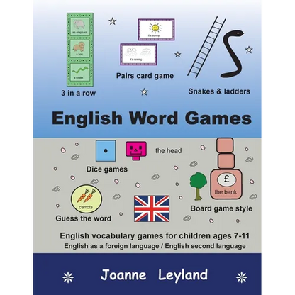 English Word Games: English vocabulary games for children ages 7-11 - English as a foreign language / second language - Paperback