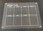 Premium Fridge Board – Clear Acrylic Weekly/Monthly Calendar, Dry/Wet-Erase Memo & Note Organizer