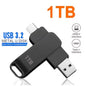 16TB USB 3.2 Metal Flash Drive – High-Speed Pendrive (1TB–16TB Options)